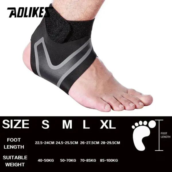 Ankle Stabilizer Brace with Compression Sleeve – Sports Injury Recovery & Sprain Support - Image 6