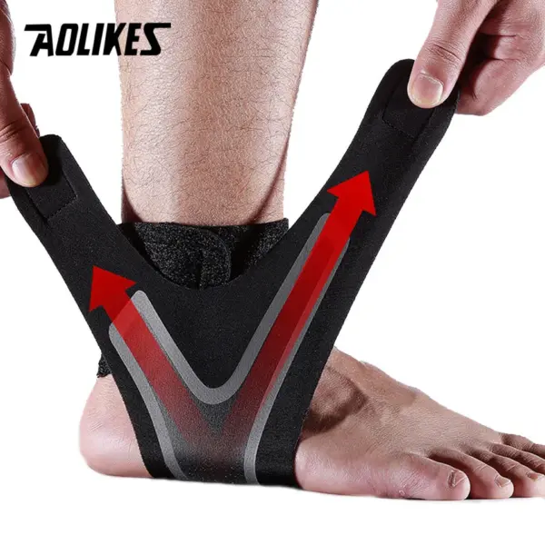 Ankle Stabilizer Brace with Compression Sleeve – Sports Injury Recovery & Sprain Support - Image 2