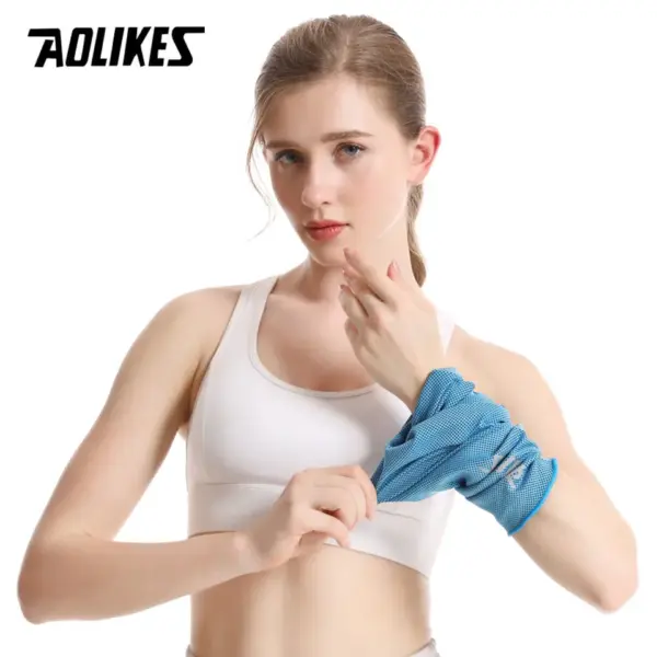 Instant Cooling Sports Towel – Reusable Chill Gym & Running Rag for Sweat Absorption - Image 2