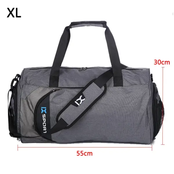 Large Multifunctional Men's Gym Bag – Waterproof Wet/Dry Compartments, Shoe Storage for Fitness, Sports & Travel - Image 4