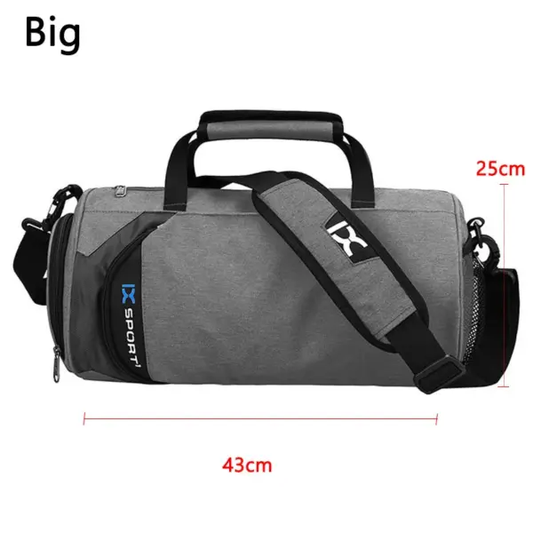 Large Multifunctional Men's Gym Bag – Waterproof Wet/Dry Compartments, Shoe Storage for Fitness, Sports & Travel - Image 9