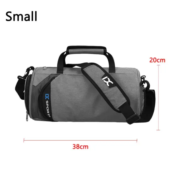 Large Multifunctional Men's Gym Bag – Waterproof Wet/Dry Compartments, Shoe Storage for Fitness, Sports & Travel - Image 11