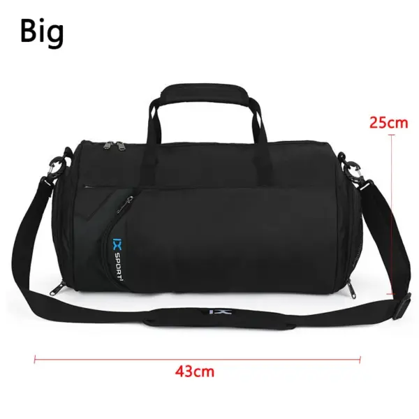 Large Multifunctional Men's Gym Bag – Waterproof Wet/Dry Compartments, Shoe Storage for Fitness, Sports & Travel - Image 8