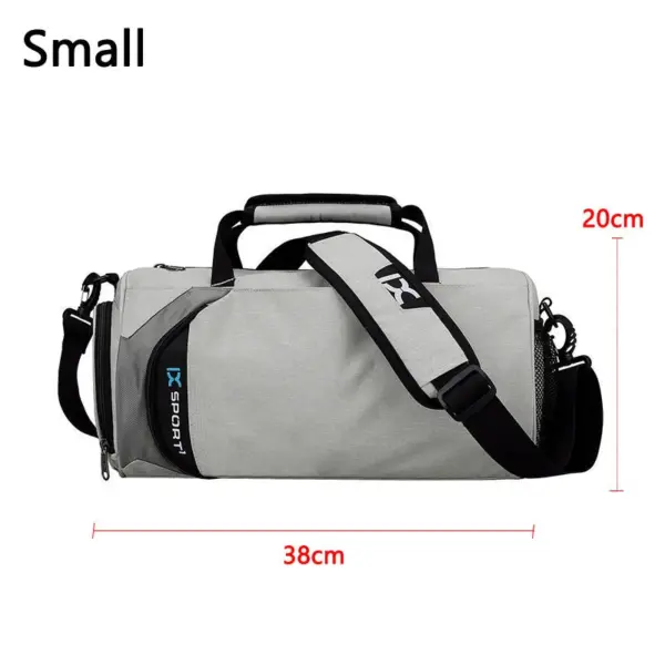Large Multifunctional Men's Gym Bag – Waterproof Wet/Dry Compartments, Shoe Storage for Fitness, Sports & Travel - Image 5