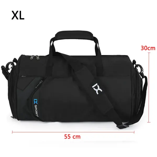 Large Multifunctional Men's Gym Bag – Waterproof Wet/Dry Compartments, Shoe Storage for Fitness, Sports & Travel - Image 10