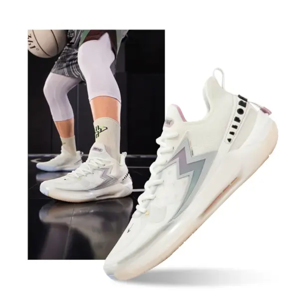 361 Degrees BIG3 5.0 Quick Pro Men's Basketball Shoes - Carbon Plate Support, Breathable & Flexible Training Sneakers - Image 7